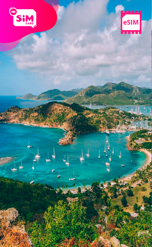 eSIM ANTIGUA Y BARBUDA ILIMITADA