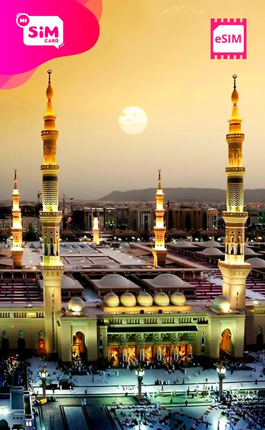 UNLIMITED eSIM SAUDI ARABIA 