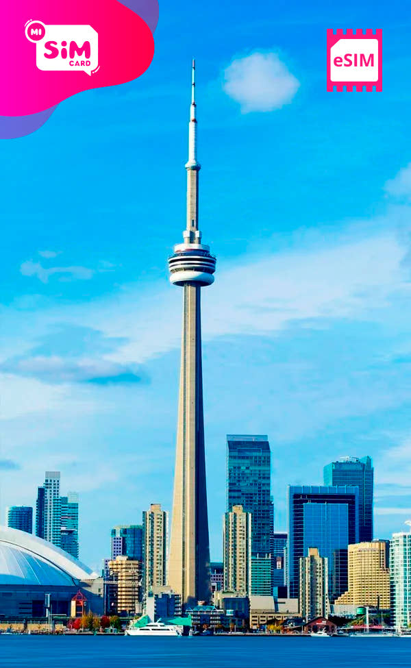 eSIM con datos ilimitados para Canadá