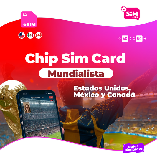 CHIP SIM CARD NORTH AMERICA 