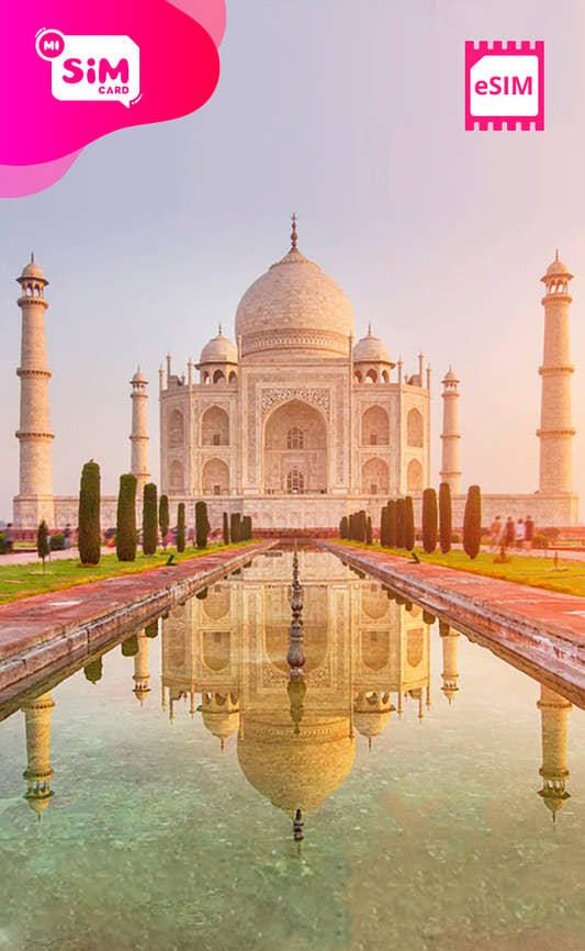 eSIM con datos ilimitados para India