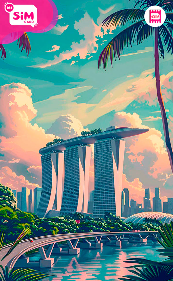 eSIM SINGAPUR ILIMITADA