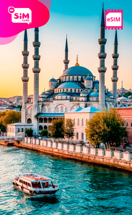 eSIM Turquia Turkey Türkiye Turkiye