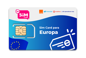 CHIP SIM CARD EUROPA
