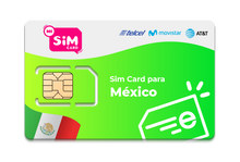 Cargar imagen en el visor de la galería, CHIP SIM CARD MEXICO