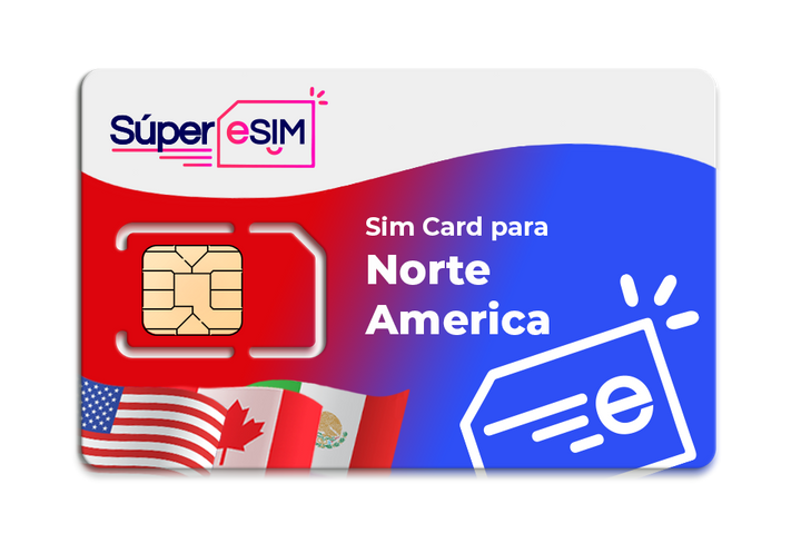 CHIP SIM CARD NORTEAMERICA